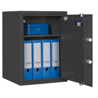 Armadio di sicurezza linea mt - 405 x 385 x 550 mm - grigio scuro - Security Italia - 112327-60000 - DMwebShop