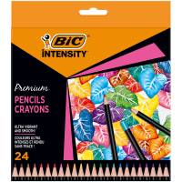 Matita Intensity Wood Premium - colori assortiti - conf. 24 pezzi - 9678231 Bic - 3086123653207 - DMwebShop