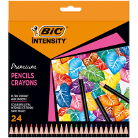 Matita Intensity Wood Premium - colori assortiti - conf. 24 pezzi - 9678231 Bic - 3086123653207 - DMwebShop