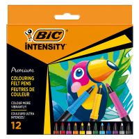 Pennarello Intensity Premium - colori assortiti - conf. 12 pezzi - 977891 Bic - 3086123655140 - DMwebShop