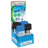 Penna a sfera Kilometrico RecycLED - assortiti nero-blu - expo 300 pezzi - Papermate - 2194898 - 0113026981948982 - DMwebShop