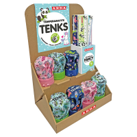 Temperamatite Tenks Fancy e Righe 16 cm - colori assortiti - display Voila' conf. 48 pezzi  - Arda - 1650001 - 8003438032638 - DMwebShop