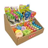 Forbici e temperamatite in piu' versioni - colori assortiti - display 62 pezzi totali - Arda - 470003 - 8003438032690 - DMwebShop