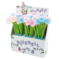 Penne a sfera Blue Bell Flexi - con fusto flessibile - fantasie assortite - expo 36 pezzi - Lebez - 81496 - 8007509120477 - DMwebShop