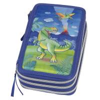 Astuccio 3 zip Dinosaur Edition - Faber Castell - 573041 - 4005405730411 - DMwebShop