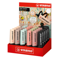 Evidenziatore NatureColors Boss Original - colori assortiti - expo 30 pezzi - Stabilo - 70/30-2-2 - 4006381603164 - DMwebShop