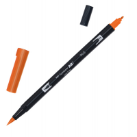 Pennarello Dual Brush N905 - red - conf. 6 pezzi - Tombow - PABT-905 - 4901991902150 - DMwebShop