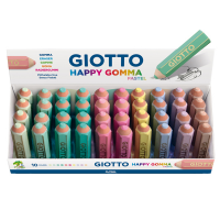 Happy Gomma Pastel - colori assortiti pastello - Giotto - 234000 - 8000825027888 - DMwebShop