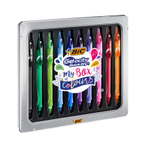 Penna a sfera Gelocity quick dry - punta 0,7 mm - colori assortiti - astuccio 10 pezzi - 972040 - 3086123558342 - DMwebShop