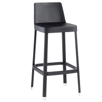 Sgabello Tapas TAPSA - senza braccioli - nero - Unisit - TAPSANT - DMwebShop