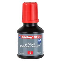 Inchiostro per marcatore lavagna E-28 - 30 ml - rosso - conf. 10 pezzi - Edding - 4-BT30002 - 4004764064267 - DMwebShop