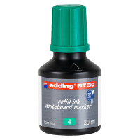 Inchiostro per marcatore lavagna E-28 - 30 ml - verde - conf. 10 pezzi - Edding - 4-BT30004 - 4004764064281 - DMwebShop