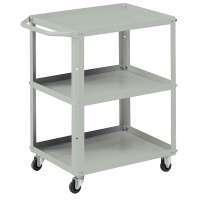 Carrello da lavoro - 3 vasche da 60 x 45 cm - 71 x 45 x 78 cm - grigio - Tecnotelai - C039 - DMwebShop