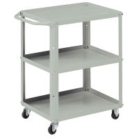 Carrello da lavoro - 3 vasche da 60 x 45 cm - 71 x 45 x 78 cm - grigio - Tecnotelai - C039 - DMwebShop