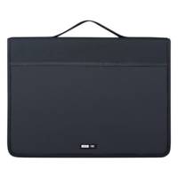Portablocco Porter - con manici - tessuto - nero - A4 - City Time - 249-N - 8002787002491 - DMwebShop