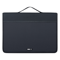 Portablocco Porter - con manici - tessuto - nero - A4 - City Time - 249-N - 8002787002491 - DMwebShop