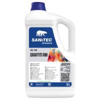 Solvente pulitore Graffiti RM - per graffitti, inchiostri e vernici - 5 lt - Sanitec - 7004 - 8050999570420 - DMwebShop