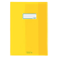 Coprimaxi Colibri' - eco-polietilene - 180 micron - formato A4 - trasparente - giallo - conf. 24 pezzi - Favorit - 400183495 - 8595033232198 - DMwebShop