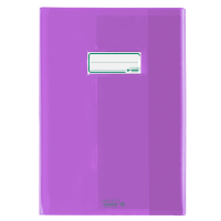Coprimaxi Colibri' - eco-polietilene - 180 micron - f.to A4 - trasparente - viola - conf. 24 pezzi - Favorit - 400183544 - 8595033232310 - DMwebShop
