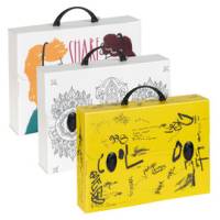 Valigetta polionda Smart - 27 x 37,5 cm - dorso 8 cm - fantasie assortite - Favorit - 400183889 - 8006779050804 - DMwebShop