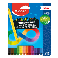 Pastello Color Peps Infinity - colori assortiti - conf. 12 pezzi - Maped - 861600 - 3154148616009 - DMwebShop