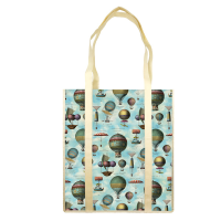 Shopper con manici - fantasia Air Ballons - 35 x 40 x 8 cm - carta lavabile 100 gr - conf. 2 pezzi - Kartos - 10235100 - 8009162377335A - DMwebShop