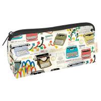 Astuccio con zip - Olivetti - 19,5 x 8 x 6 cm - carta lavabile 100 gr - conf. 2 pezzi - Kartos - 01405700 - 8009162387129A - DMwebShop