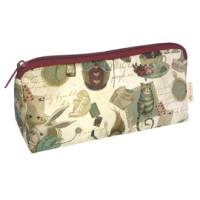 Astuccio con zip Alice 19,5 x 8 x 6 cm carta lavabile 100 gr - 21822