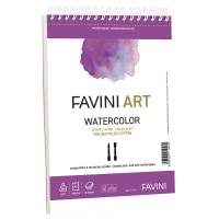 Blocco spiralato Watercolor A5,300 gr 20 fogli Favini Art A290025 - 21993