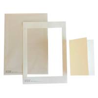 Cartoncino prefustellato 117 x 170 mm avorio liscio Kartos - 21318
