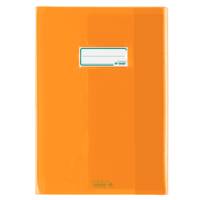 Coprimaxi Colibri con alette ecoPE 180 mic A4 liscio trasparente arancio - 22093