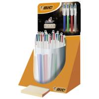 Penna sfera scatto multifunzione 4 Colors Glace punta 1 mm colori assortiti expo 40 pezzi - 25196