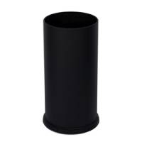 Portaombrelli Steel con vaschetta interna diametro 24 cm H 49 cm 22 lt nero - 24190