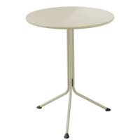 Tavolo basso ribaltabile tondo Lemon 75 x 59 cm avorio - 24375