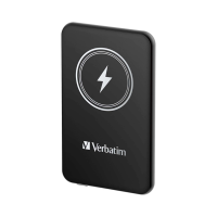 Power Bank Wireless Magnetico 5000 mAh - nero - Verbatim - 32240 - 23942322405 - DMwebShop