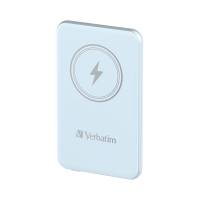 Power Bank Wireless Magnetico 5000 mAh - blu - Verbatim - 32242 - 23942322429 - DMwebShop