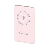 Power Bank Wireless Magnetico 5000 mAh - rosa - Verbatim - 32243 - 23942322436 - DMwebShop