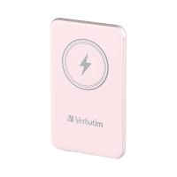 Power Bank Wireless Magnetico 5000 mAh - rosa - Verbatim - 32243 - 23942322436 - DMwebShop