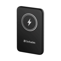 Power Bank Wireless Magnetico 10000 mAh - nero - Verbatim - 32245 - 23942322450 - DMwebShop