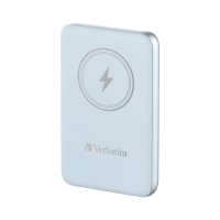 Power Bank Wireless Magnetico 10000 mAh - blu - Verbatim - 32247 - 23942322474 - DMwebShop