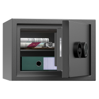 Armadio di sicurezza linea Easy Home - ignifugo - 523 x 475 x 378 mm - grigio scuro - Security Italia - ZS01 - DMwebShop