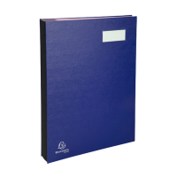 Libro firma - 20 pagine 24 x 35 cm - blu - Exacompta - 57022E - 3130630570226 - DMwebShop