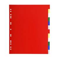 Separatore neutro a 12 tacche - PPL - colori assortiti - A4 Maxi - conf. 50 pezzi - Exacompta - 93H - 3141870000930 - DMwebShop