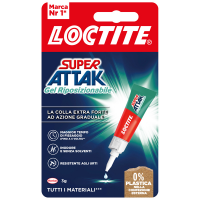 Super Attak Gel Riposizionabile - 3 gr - trasparente - Loctite - 2972228 - 8004630931675 - DMwebShop