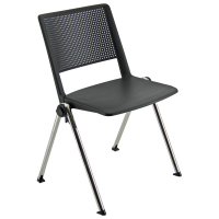 Seduta meeting Revolution RECP - senza braccioli - nero - Unisit - RECP/NE - DMwebShop