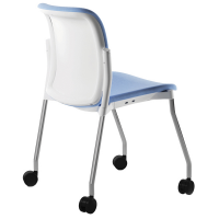 Seduta attesa Nik NIC4RBSB - senza braccioli - celeste - Unisit - NIC4RBSB/SCB - DMwebShop