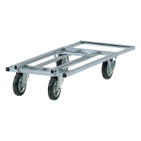 Carrello da lavoro - con manici pieghevoli - 250 kg - zincato - Tecnotelai - C037Z - DMwebShop