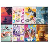 Maxiquaderno assortimento Ragazza - A4 - 5 mm - con margine - 42 fogli - 80 gr - conf. 10 pezzi - Pigna - 02333790Q - 8005235217607 - DMwebShop