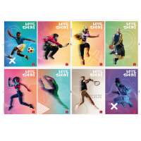 Maxiquaderno Love Sport - A4 - 4 mm - 42 fogli - 80 gr - conf. 10 pezzi - Pigna - 02330164M - 8005235137653 - DMwebShop
