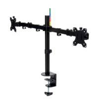 Braccio estensibile ergonomico per monitor doppio SmartFit nero - 26608